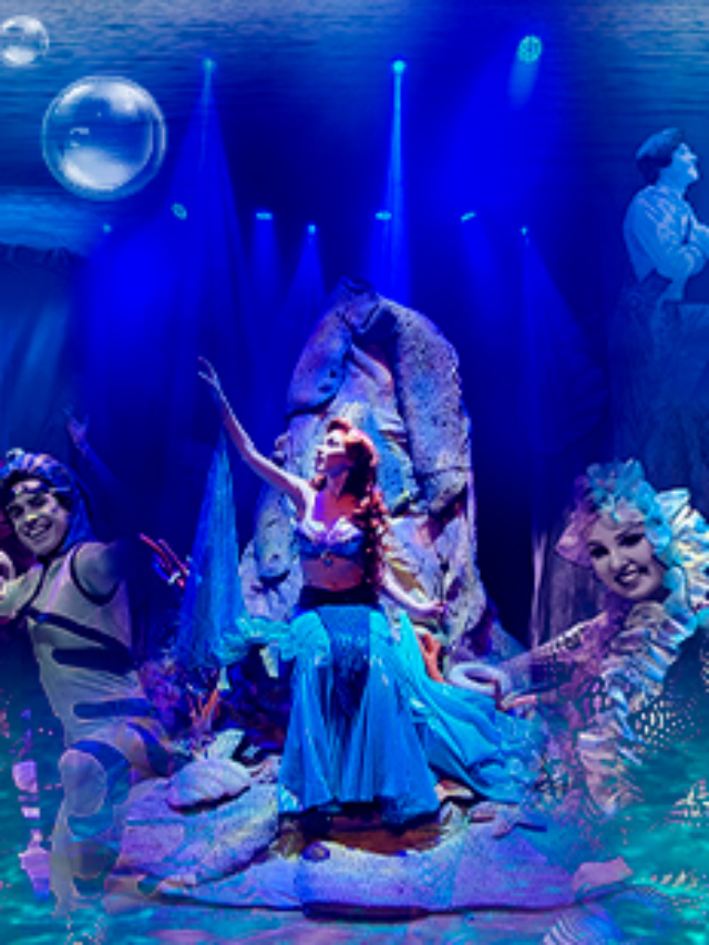 Musical A Pequena Sereia encanta família inteira no Teatro Santander
