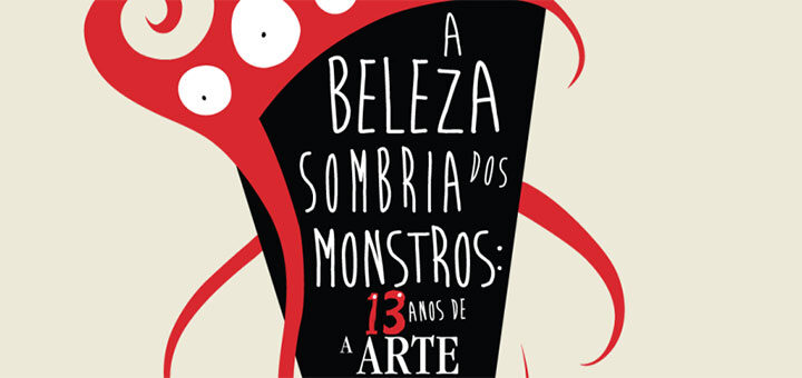 Mostra de filmes de Tim Burton dentro da exposição A Beleza Sombria dos Monstros – Foto: Divulgação – Blog do Arcanjo