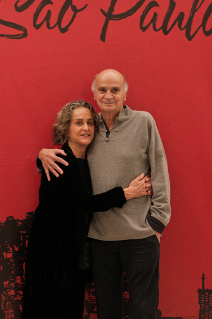 Regina Braga e o marido Drauzio Varella - Foto: Bruno Poletti – Blog do Arcanjo