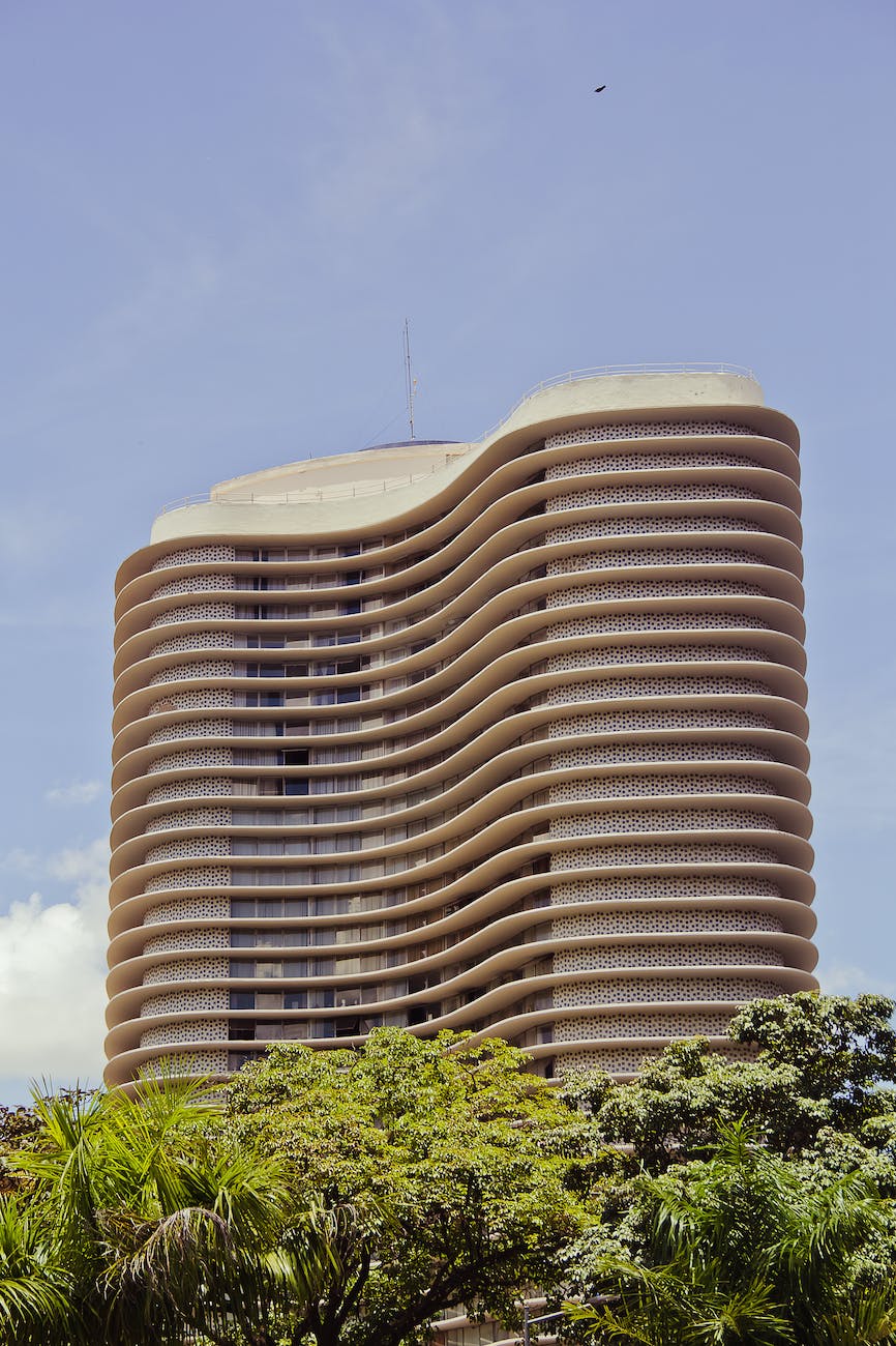 the niemeyer building in belo horizonte brazil