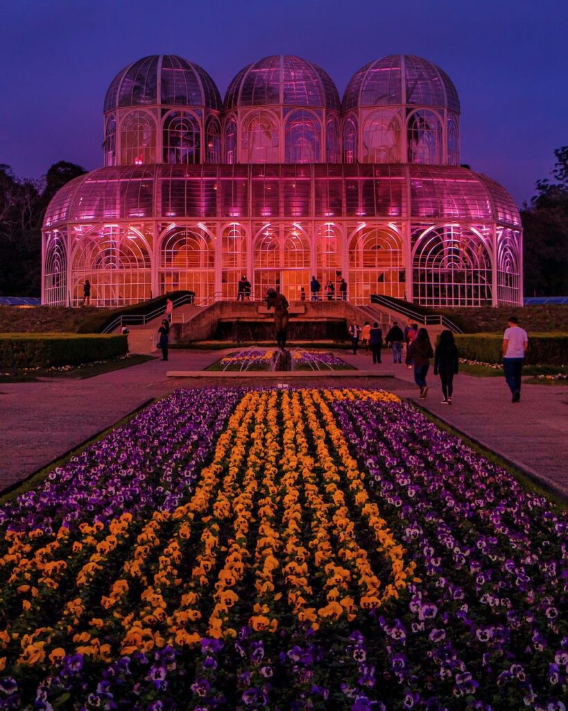 botanical garden of curitiba in brazil