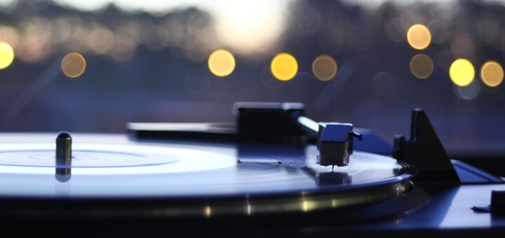 photo of vinyl player