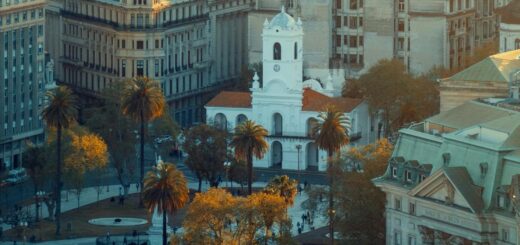 plaza de mayo city square in buenos aires argentina
