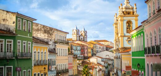 the historic center of salvador bahia brazil